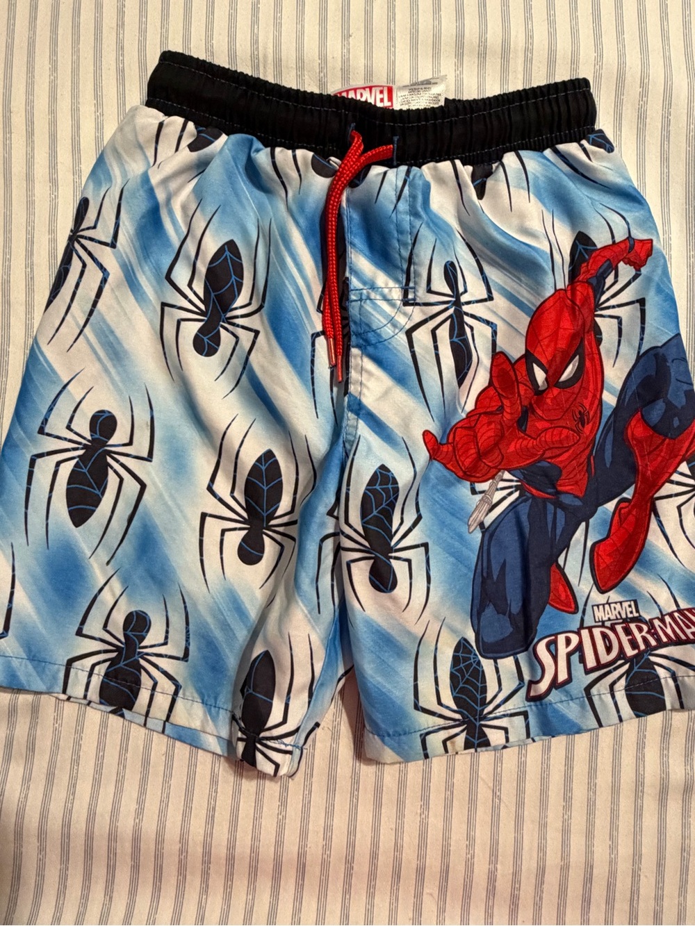 2 for$6✨Marvel Spider-Man Boy’s Swim Shorts, Size 5T